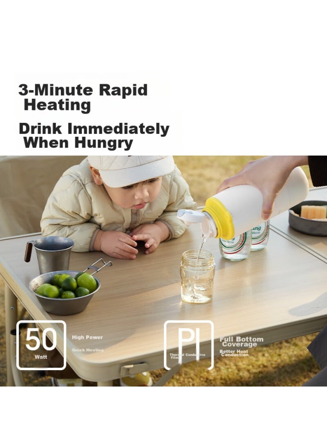 Imperial Pet Huangchong Children's Insulated Cup, Baby Constant Temperature Straw Water Bottle, Rechargeable Portable Milk Warmer, Milk Cup, Charging Base - Image 3