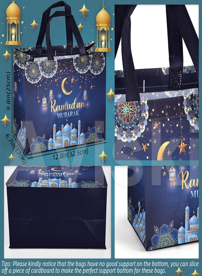 Aviski 16PCS Ramadan Mubarak Reusable Gift Bags - Assorted Sizes, Multifunctional Non-Woven Party Bags for Gifts Wrapping - Image 3