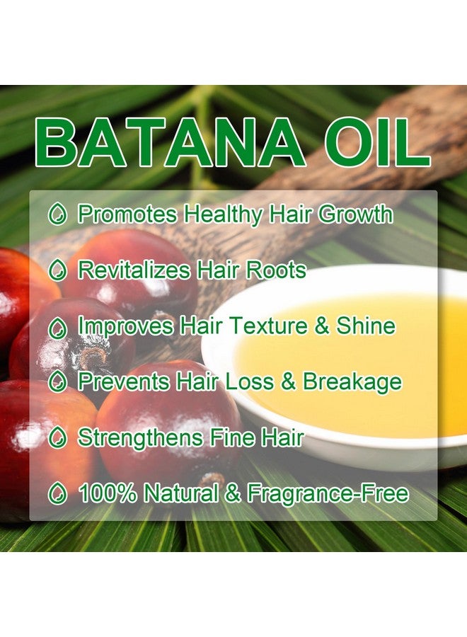 VXHDAG Batana Oil - Pure & Natural Hair Growth Oil from Honduras, Eliminates Split Ends, Enhances Radiance for All Hair & Skin Types, 4.04 fl oz (pack of 2) - Image 2