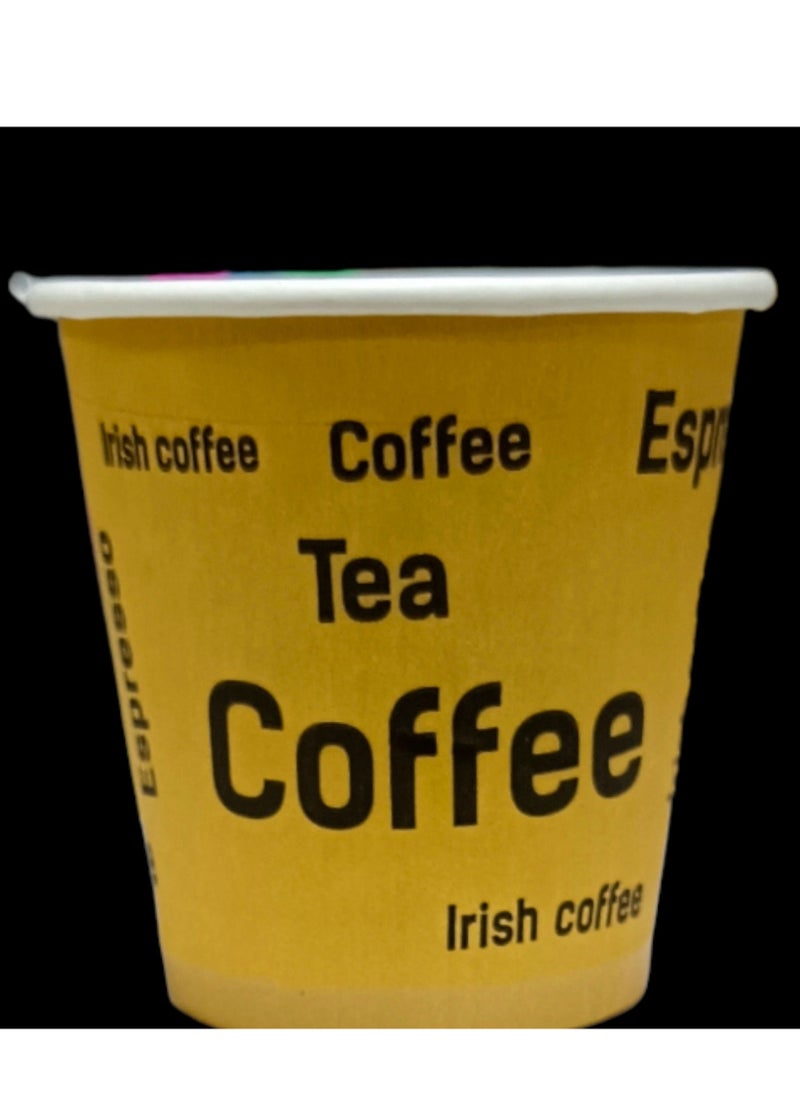 ALSAQER 2000-Piece/Carton Paper Kahwa Cups 2.5oz/Printed Disposable Arabic Cawa Cups/Black Tea and Turkish Coffee  - Image 4