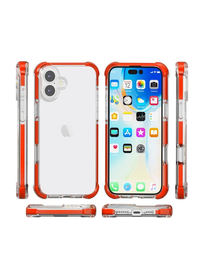 إيروريكس جراب لهاتف iPhone 16 مقاوم للصدمات من مادة TPU + أكريليك بأربع زوايا - Image 5