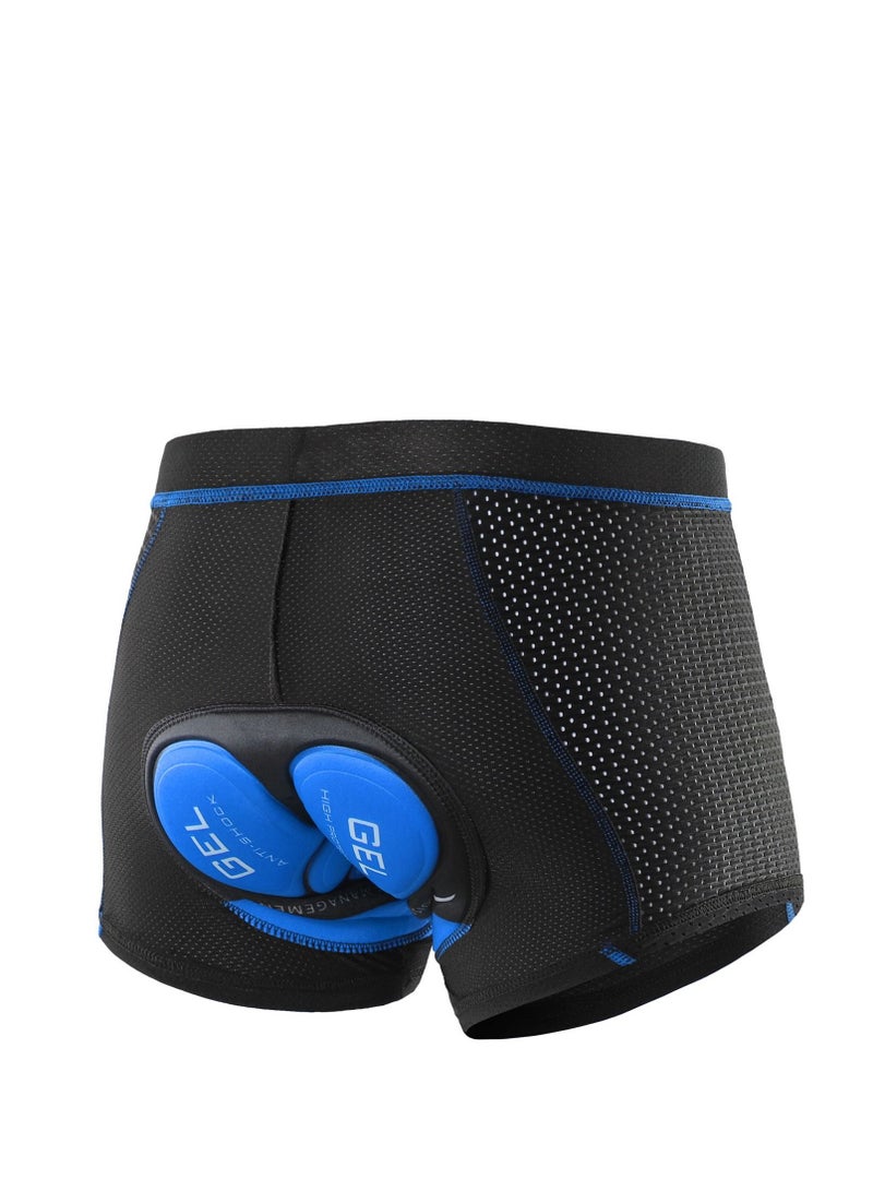 Gel Men's Cycling Underwear Cycling Tights with 3D Gel Pad,Breathable Compression Cycling Underwear Road Bike Bicycle Mtb Shorts - Image 2