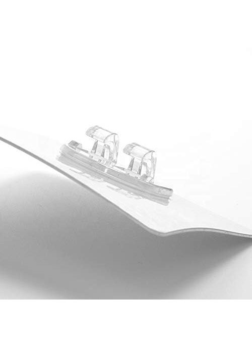 AKSHAR MART AKSHAR MART Plastic huk Magic Adhesive Sticker for Bathroom Self Corner Shelves Wall Hook MultiSurface Hooks for Hanging Bathroom Self Corner Shelves Pack of 6  - Image 3