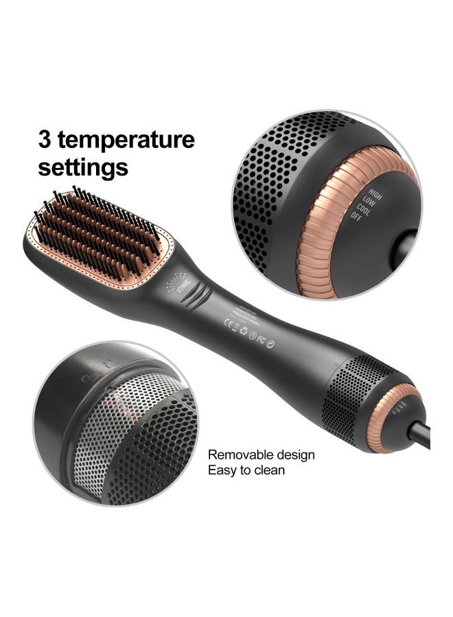 Arabest Professional Steam And Infrared Hair Dryer Black 12.5x2.3inch - Image 5