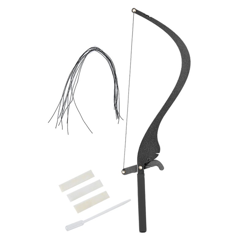 Eyebrow Tattoo Line Mark Ruler Microblading Eyebrow Positioning Line Sponge Measure Tool SetBlack - Image 1