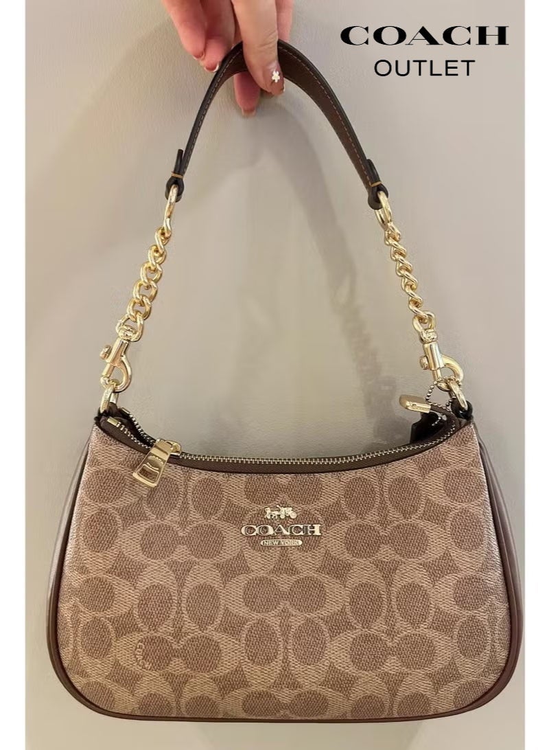 coachoutlet coach classic logo TERI shoulder bag, crossbody bag, handbag - Image 1