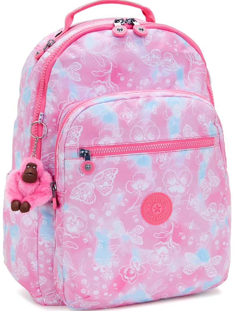 kipling Seoul Large Female Backpack - Garden Clouds - Image 4