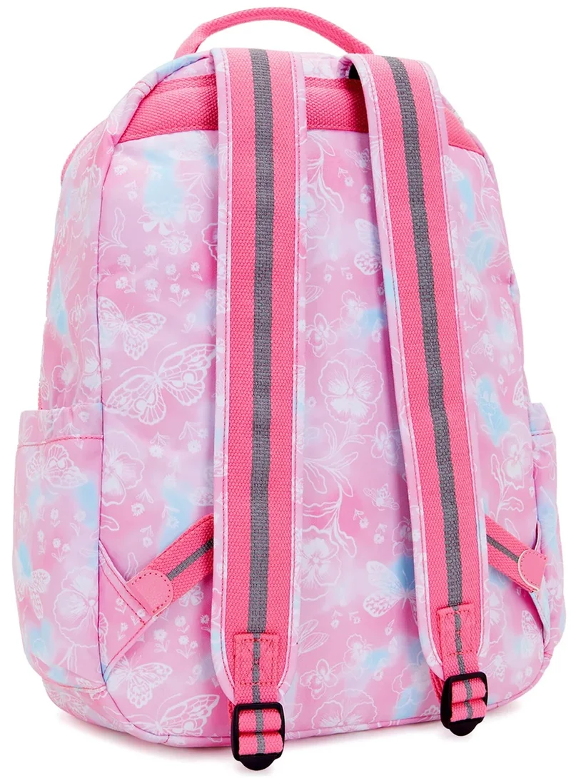 kipling Seoul Large Female Backpack - Garden Clouds