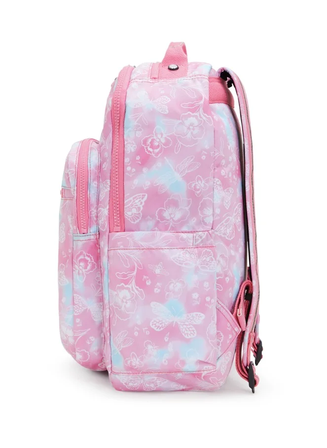 kipling Seoul Large Female Backpack - Garden Clouds | Best  display picture 1