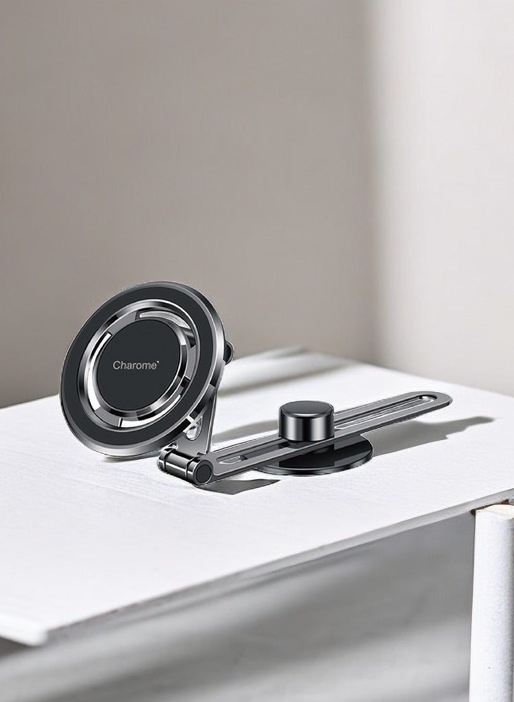 Charome H24 Telescope Magnetic Holder MagSafe & Android Compatible, Secure Grip, 360° Rotation, Sleek Design, Easy Installation, Heavy-Duty Build, Anti-Slip Base, Multi-Device Support, Adjustable Viewing Angles - Image 2