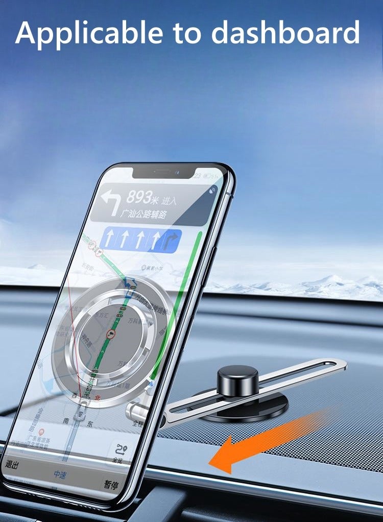 Charome H24 Telescope Magnetic Holder MagSafe & Android Compatible, Secure Grip, 360° Rotation, Sleek Design, Easy Installation, Heavy-Duty Build, Anti-Slip Base, Multi-Device Support, Adjustable Viewing Angles - Image 4