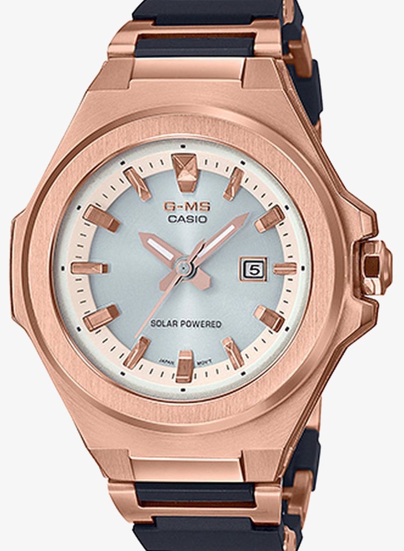 Women's Stainless Steel Analog Watch MSG-S500CG-1ADR - 37.1 mm