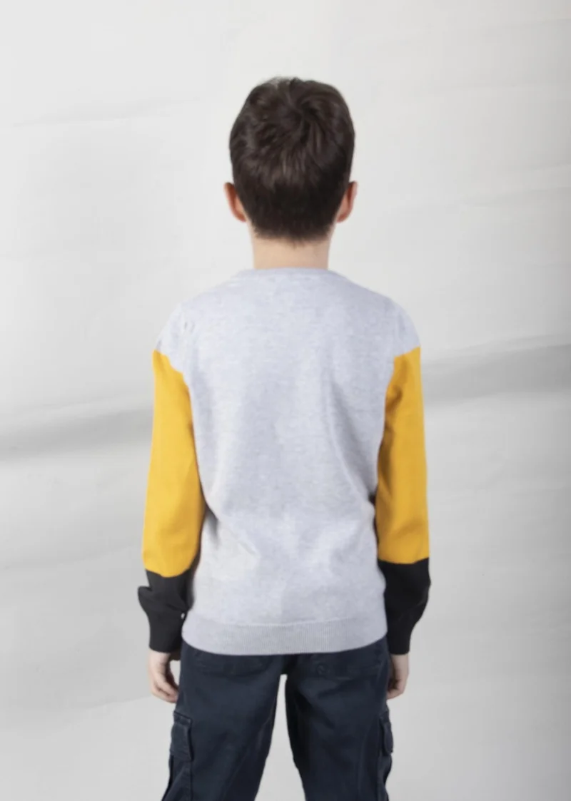 Alexander Gardi Patterned Children's Knitwear SWEATER(C22-18937 10)
