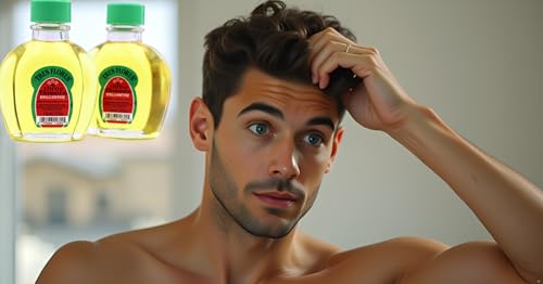 Three Flowers Brilliantine, Men Hair Styling Oil, Anti-Frizz, 2-Pack of 4 FL Oz, Bottles, amber - Image 2