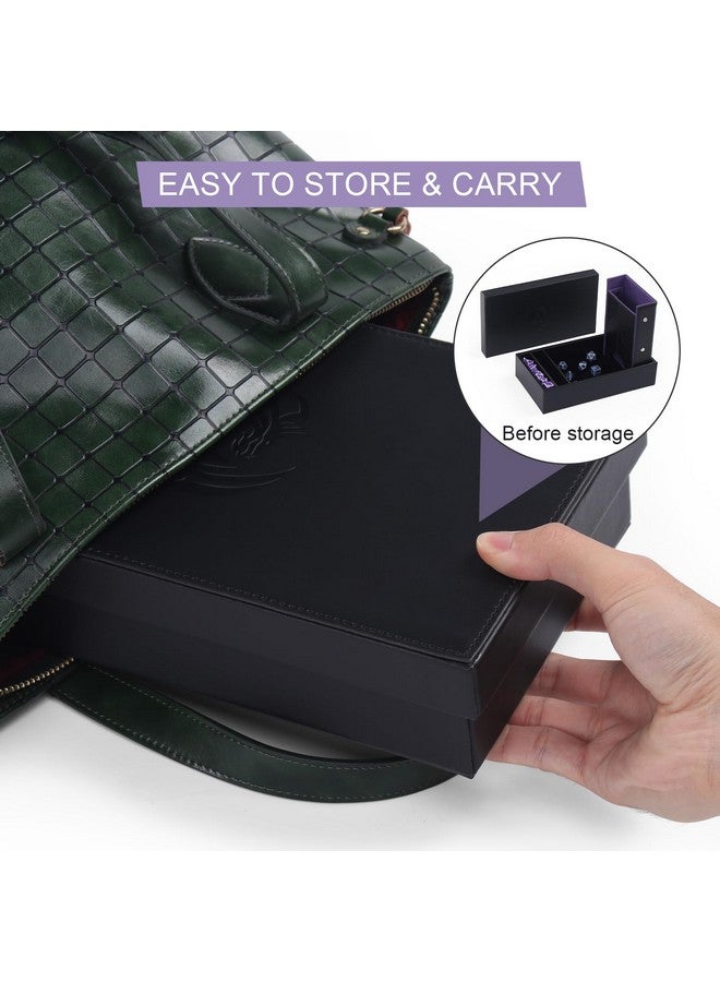 ماجيك فوسوم Dnd علبة النرد وبرج النرد مع تخزين 3 في 1 النرد صينية لف مع غطاء صندوق النرد المحمولة تخزين Dnd النرد حامل - Image 5