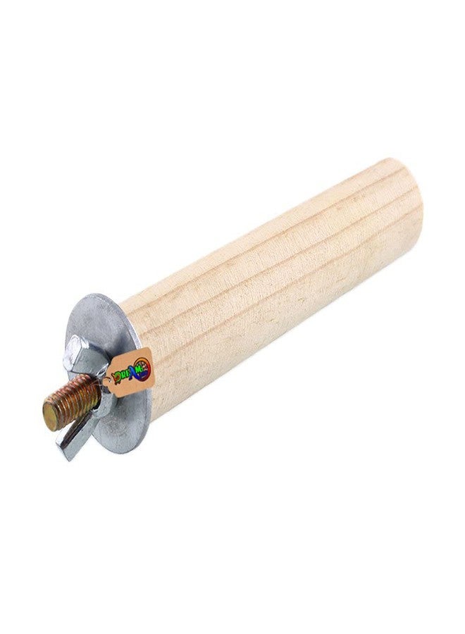 DreamAuro 6 Inches / 15 cm Natural Habitat Wooden Perch/Stand/Toy for Birds (Light Weight) - Image 3