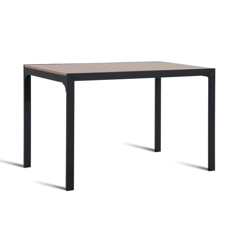 Pan Home طاولة طعام تورينتو 4 مقاعد - طبيعية وسوداء - Image 4