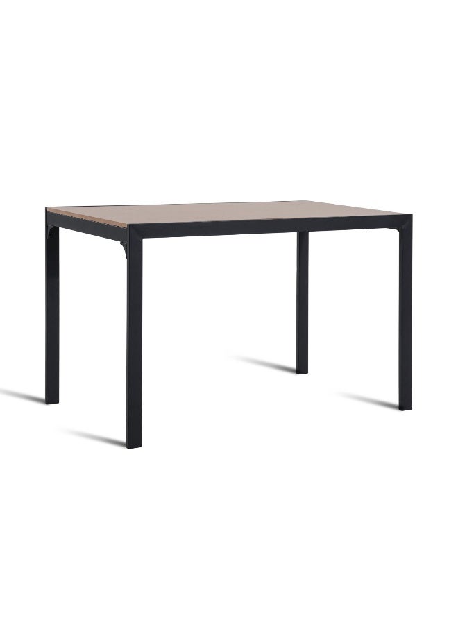 Pan Home Torrento 4 Seater Dining Table - Natural And Black  - Image 3