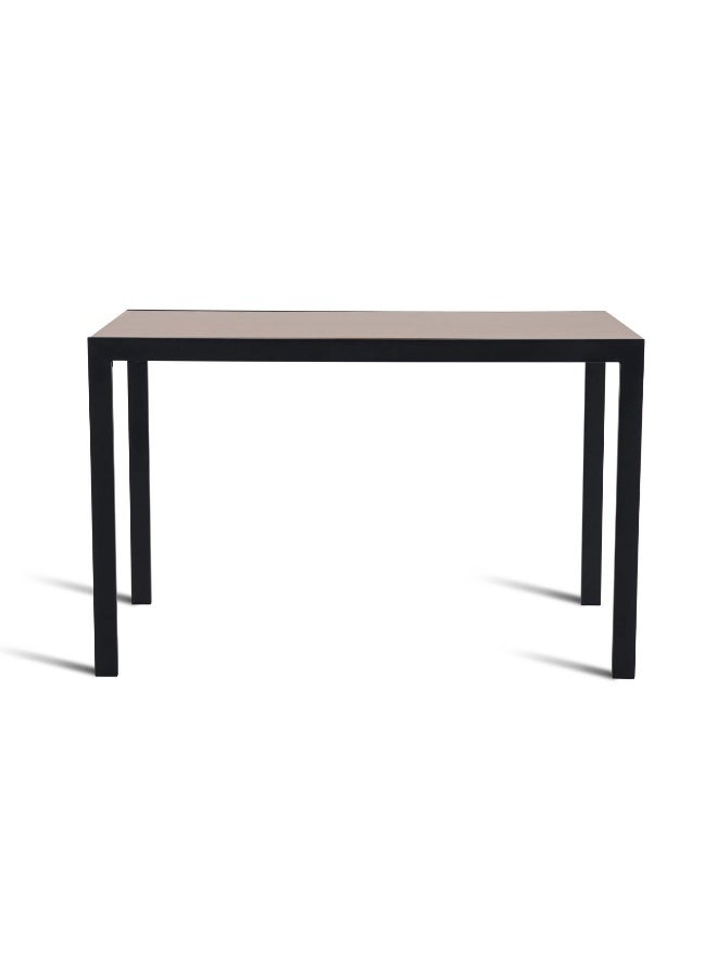 Pan Home Torrento 4 Seater Dining Table - Natural And Black  - Image 4