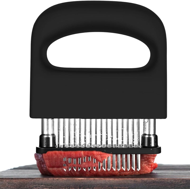 RoarCraft Meat Tenderizer, Meat Tenderizer Tool with 48 Stainless Steel Ultra Sharp Needle Blades,Meat Poultry Tenderizer for Tenderizing Beef, Pork, Turkey, Fish - Image 2