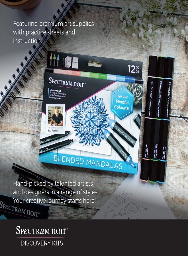 Spectrum Noir Discover KIT, Blended Mandalas - Image 2