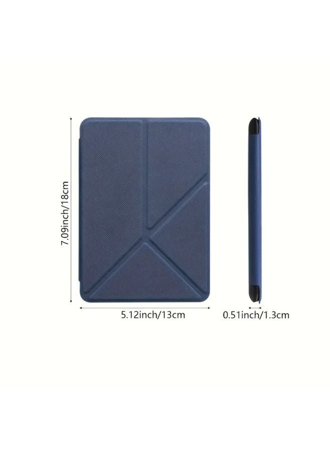 Mint Green Origami Standing Case For 7 Inch Kindle Paperwhite 12th Gen 2024 And Kindle Colorsoft Signature Edition - Image 3