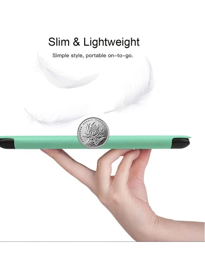 Mint Green Origami Standing Case For 7 Inch Kindle Paperwhite 12th Gen 2024 And Kindle Colorsoft Signature Edition - Image 4