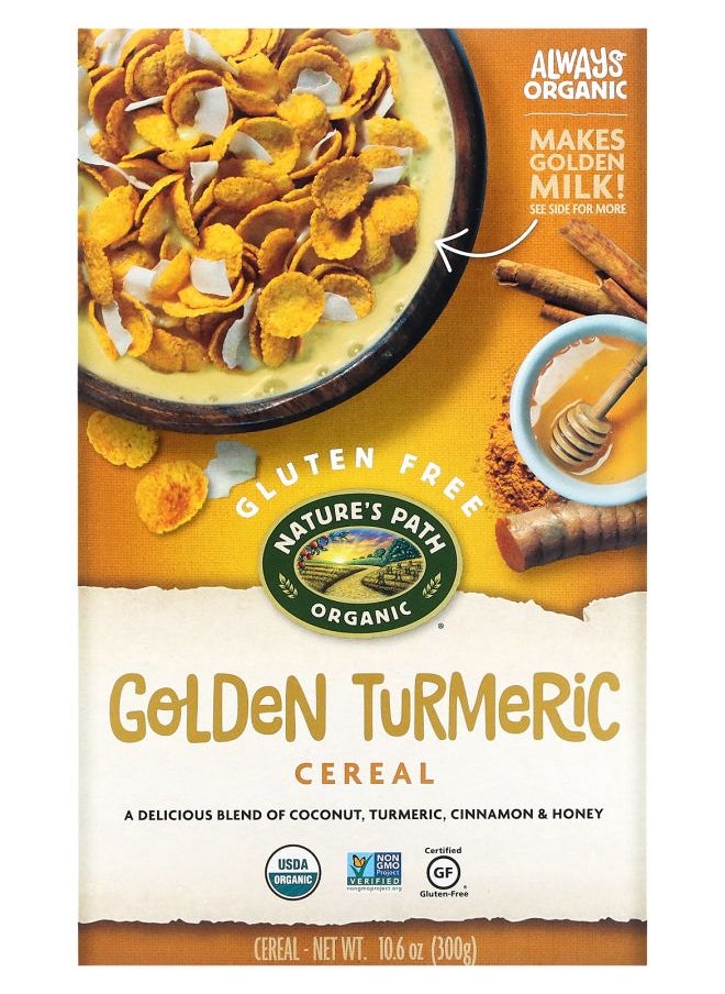 Nature's path - Golden Turmeric Cereal 10.6 oz (300 g) - Image 1