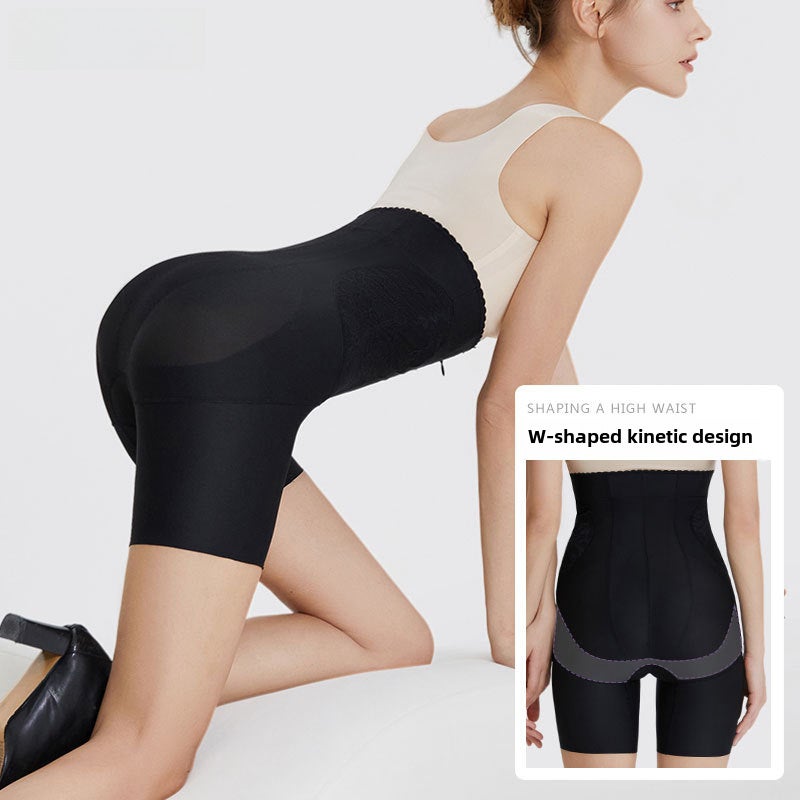 High-Waist Slimming Panty Tummy Control Shapewear Black - Image 5