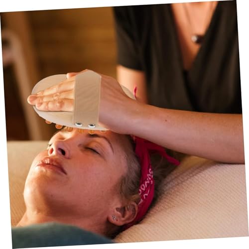 Amzgear Head Massager, Stress Relax Head Massager, Shower Hair Brush, Wooden Scrubber, Spa Brush for head Massage Improve Lymphatic Circulation, Body Shaping and Cellulite Remover 1 pc. Brown - Image 4