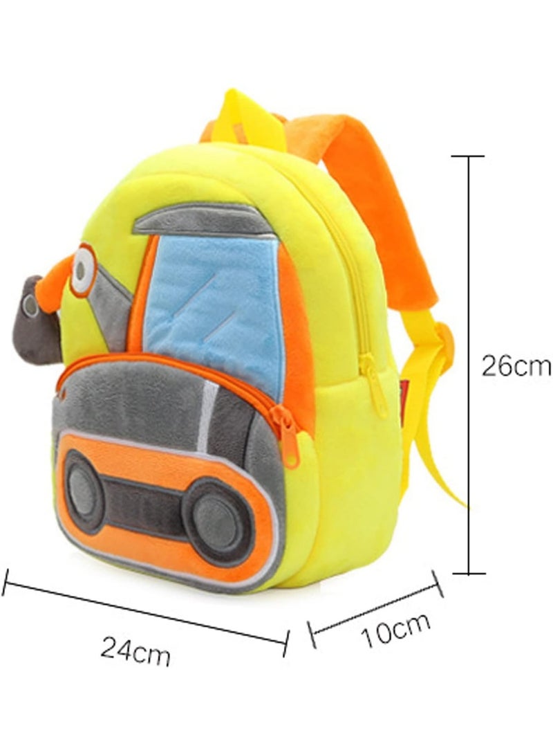 KAKOO Toddler Kids Backpacks Cute Plush Animal Backpack,Mini School Bag for Kids Age 2-6 Years - Image 3