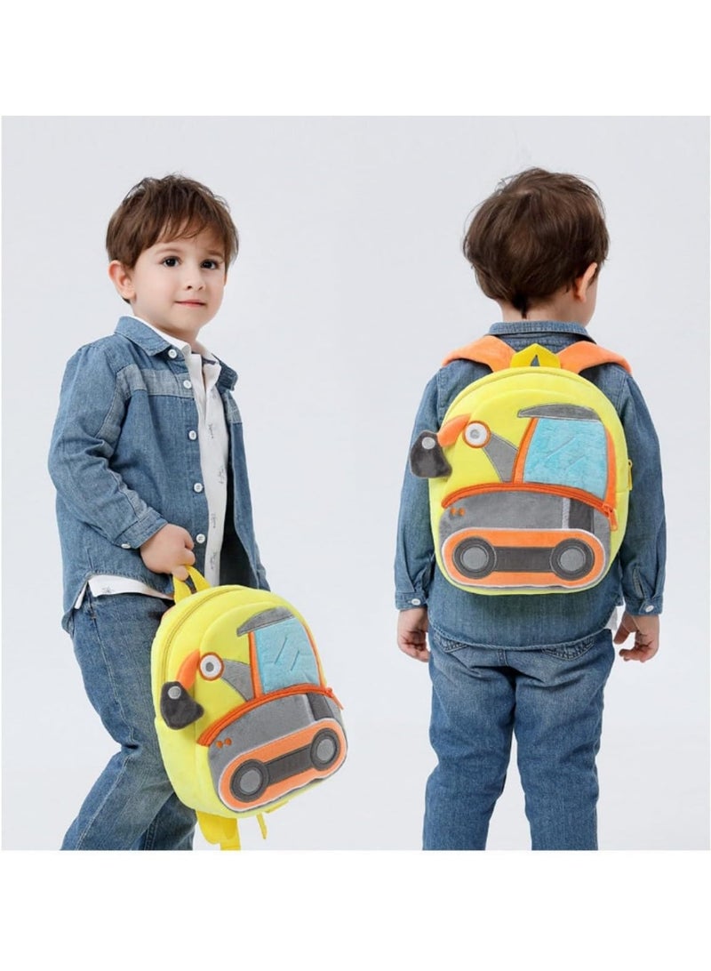 KAKOO Toddler Kids Backpacks Cute Plush Animal Backpack,Mini School Bag for Kids Age 2-6 Years - Image 4