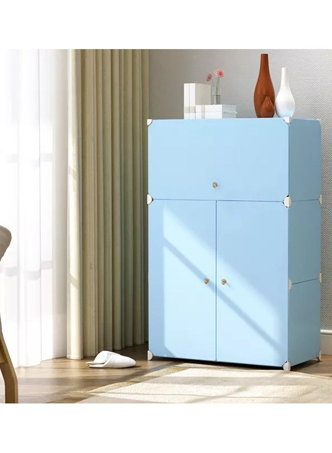 DubaiGallery Shoe Cupboard Blue  - Image 2