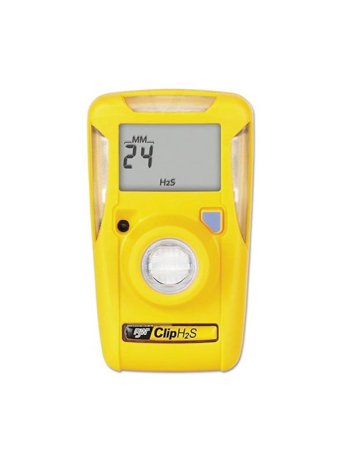 BW Technologies/Honeywell Analytics BWC2-H BW Clip Single-Gas Detector, Hydrogen Sulfide (H2S), Yellow - Image 1