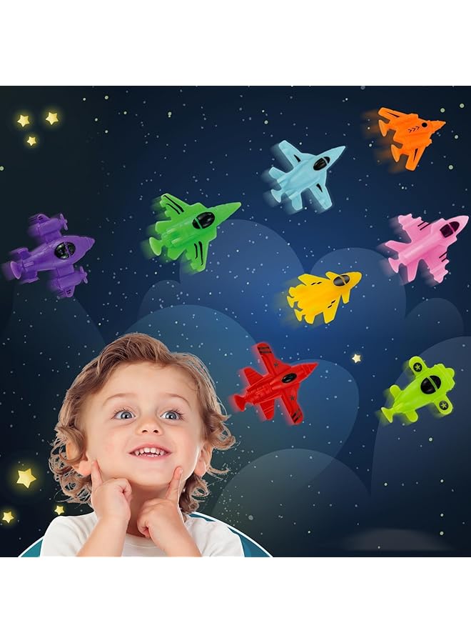 KASTWAVE Baby Suction Cup Toys 16Pcs Silicone No Hole Mold Free Bath Toy With Mesh Bag Storage Airplane Sucker Bath Toys For Kids Ages 4 8 Toddler Bath Toys Connect Build Create Travel Toys - Image 1