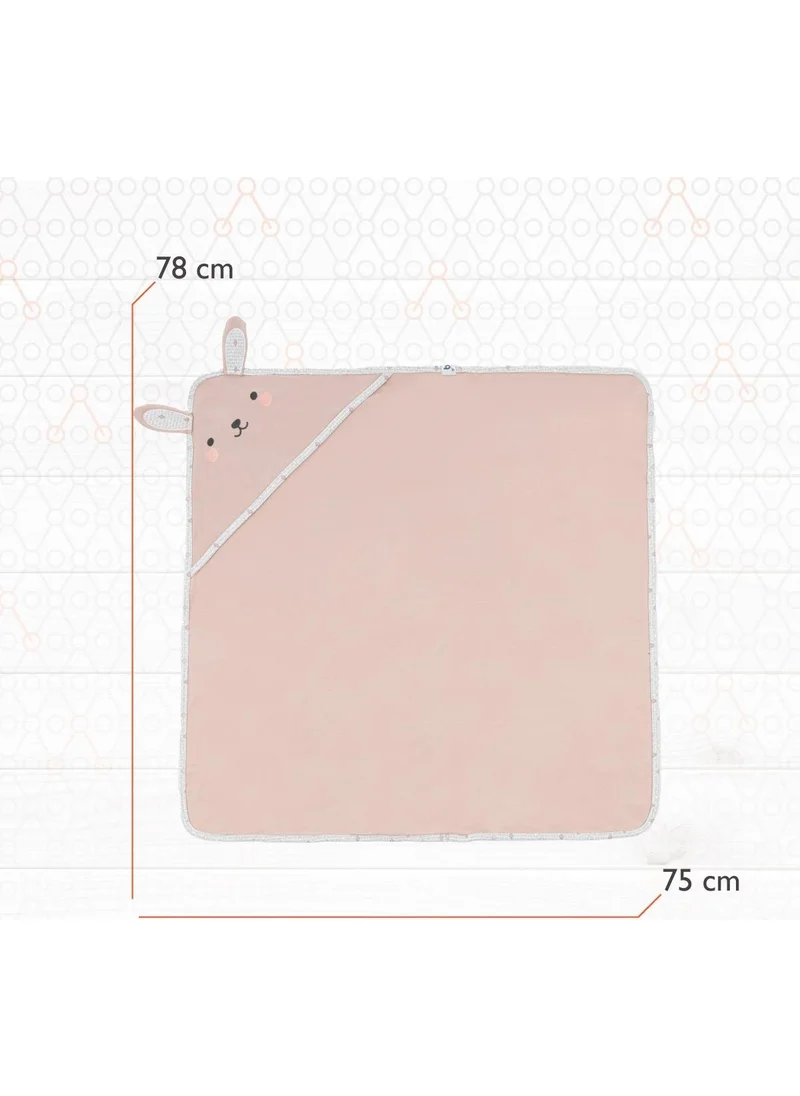 طفل يمشي Hero Embroidered Baby Blanket Bunny