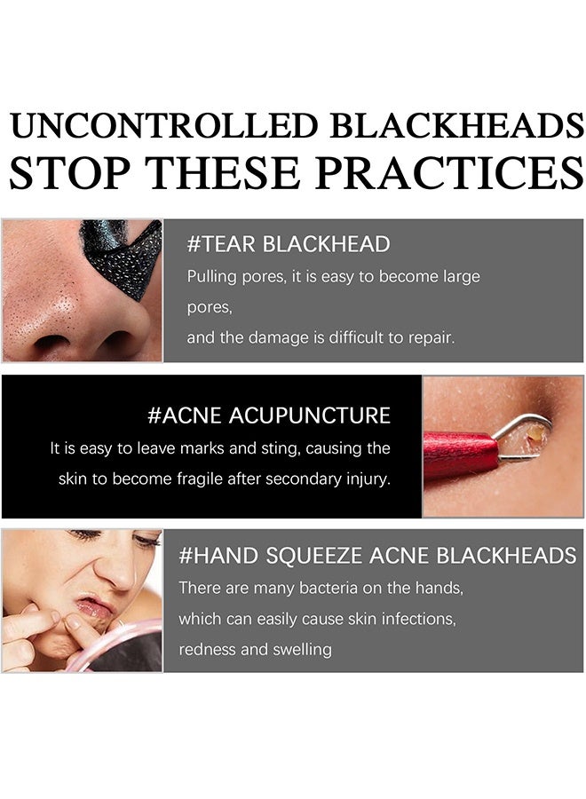 إيلهو قناع مغناطيسي غني بالمعادن - قناع أسود لمزيل الرؤوس السوداء ، قناع الفحم ، إزالة الرؤوس السوداء ، تنظيف المسام ، قشر القناع منظف مسام الوجه تنقية قناع الوجه شرائط الأنف 50 جرام - Image 3