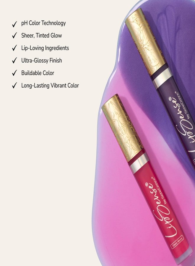 SeneGence LipSense pH Glossy Tint Lip Color, Cherry Bloom, 0.14 Fl Oz, Smooth High Shine Finish with Sheer Clear Gloss for One of a Kind Long-Lasting Wear, Safe for All Skin Types, Paraben Free - Image 5