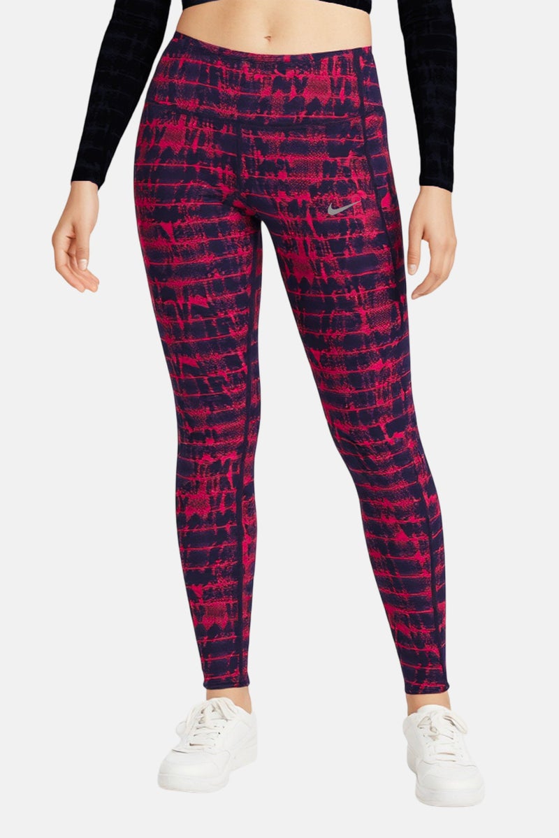 Nike Women Tight Fit Running Leggings, Multicolor - Image 1