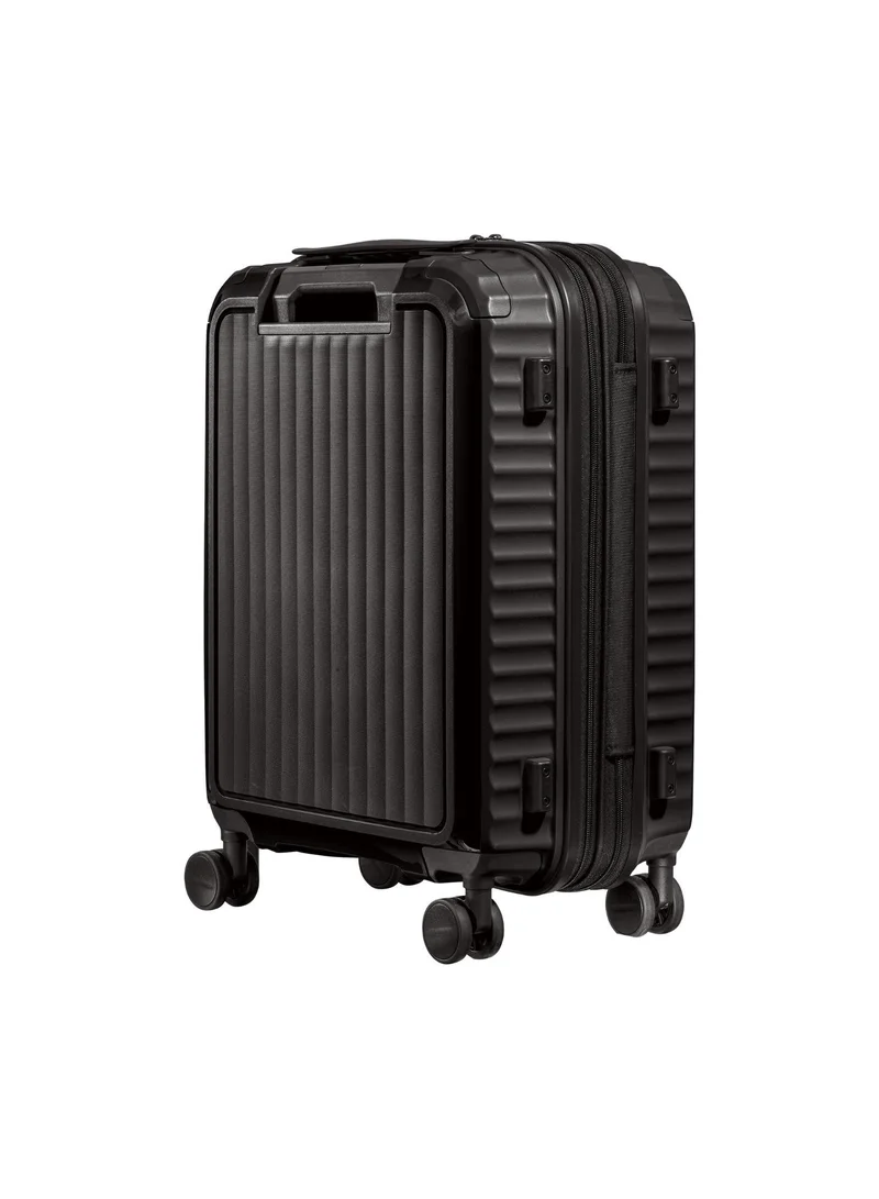 Wenger Optimo Hardside Expandable 57cm Cabin Luggage Trolley Black- 653310