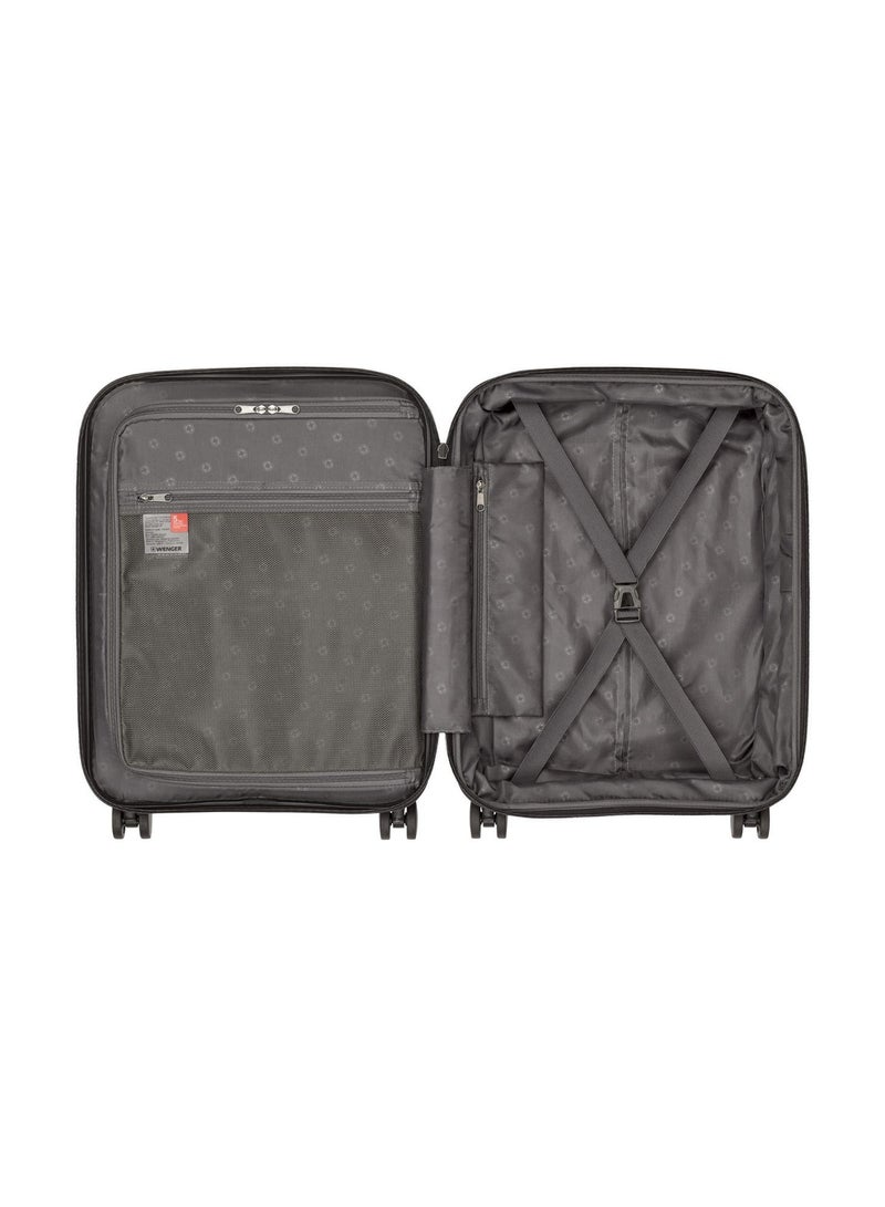 Wenger Optimo Hardside Expandable 57cm Cabin Luggage Trolley Black- 653310 - Image 3
