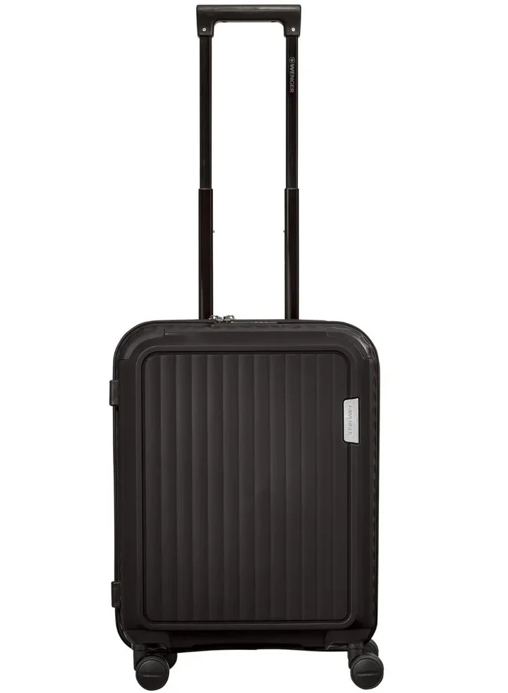 Optimo 57cm Hardcase Expandable Cabin Luggage Trolley - Black