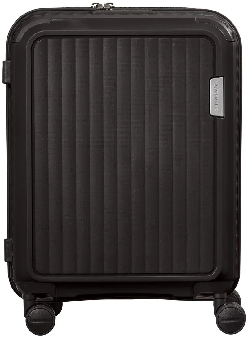 Wenger Optimo 57 Cm Hardcase Expandable Cabin Luggage Trolley - Black