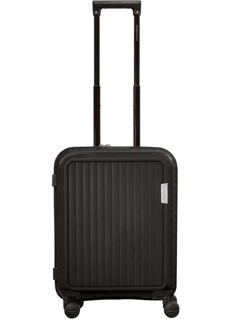 Wenger Optimo 57 Cm Hardcase Expandable Cabin Luggage Trolley - Black