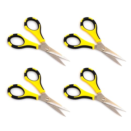 EK Tools American Crafts Cutter Bee Herb Scissors 4PkgYellowBlack - Image 1