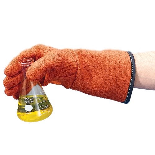 SP Scienceware SP Bel-Art Clavies Heat Resistant Biohazard Autoclave/Oven Gloves; 5 in. Gauntlet (H13201-0000) - Image 2