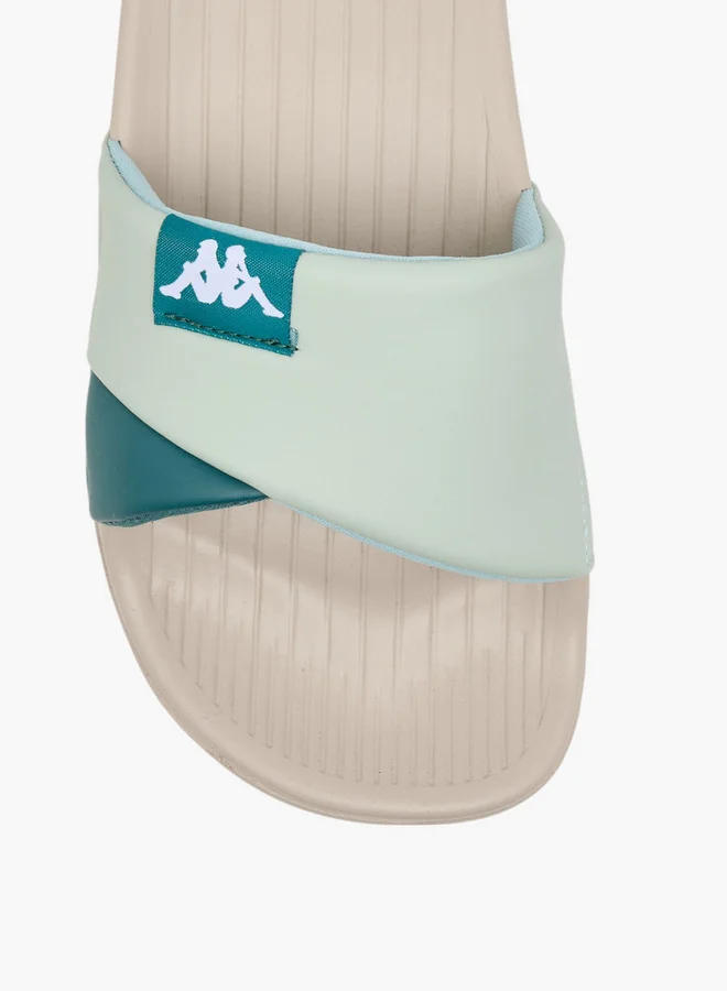 Kappa Women's Logo Detail Panelled Slides