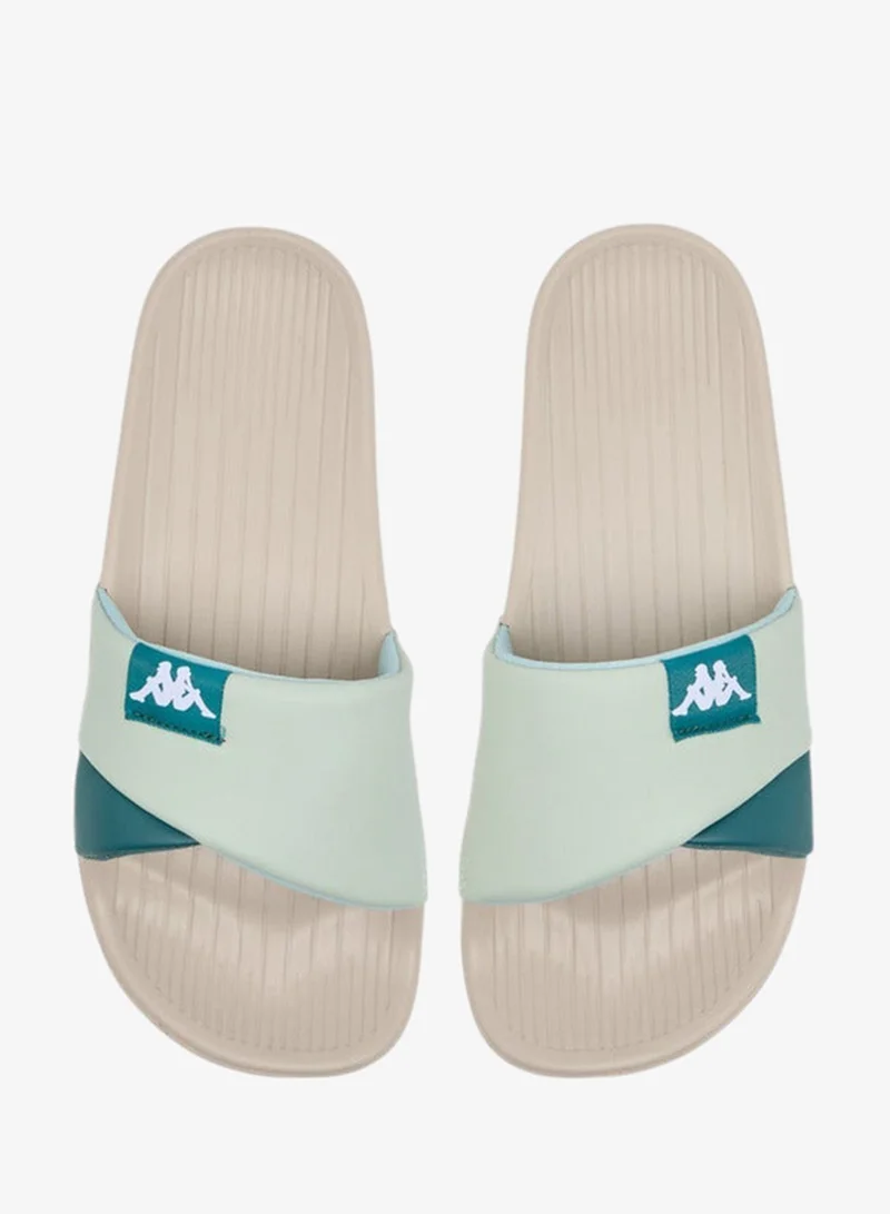 Kappa Women's Logo Detail Panelled Slides