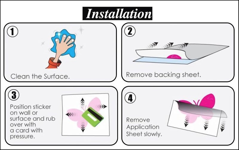 PEACOCKRIDE Thanga Thalapathy Vijay I Tamilaga Vettri Kazhagam I TVK I TVK Flag Wall Decal Extra Large Black PVC Vinyl - Image 2