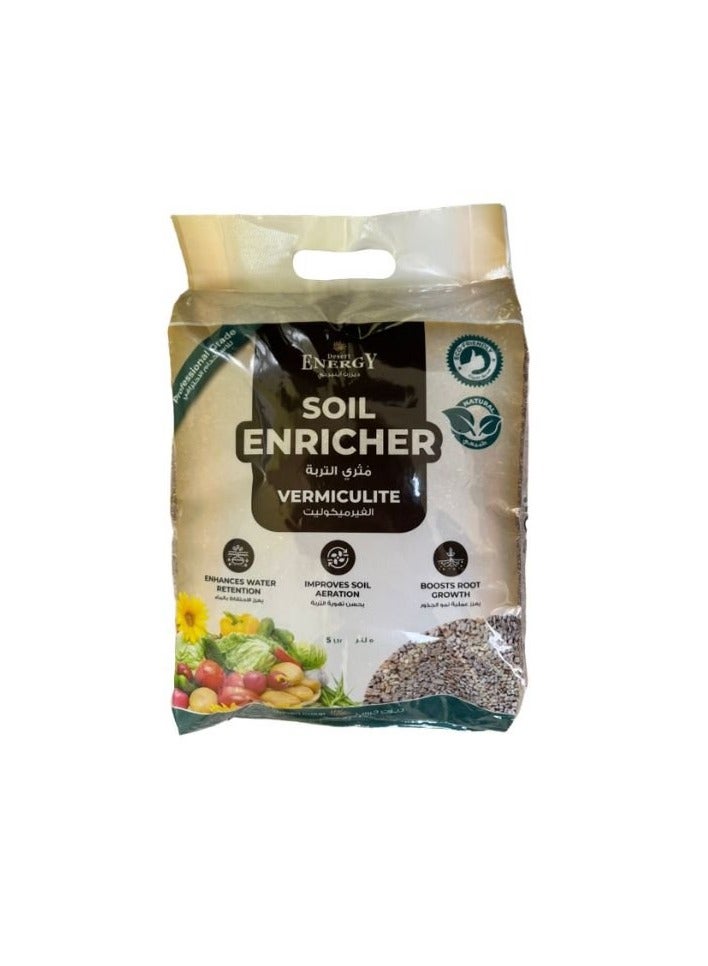 KNP DE Soil Enricher Vermiculite | 5Ltr